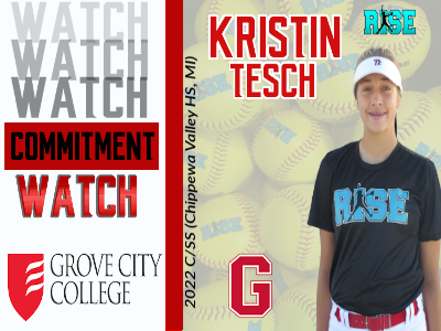 Athlete commitment announcement for Grove City College.