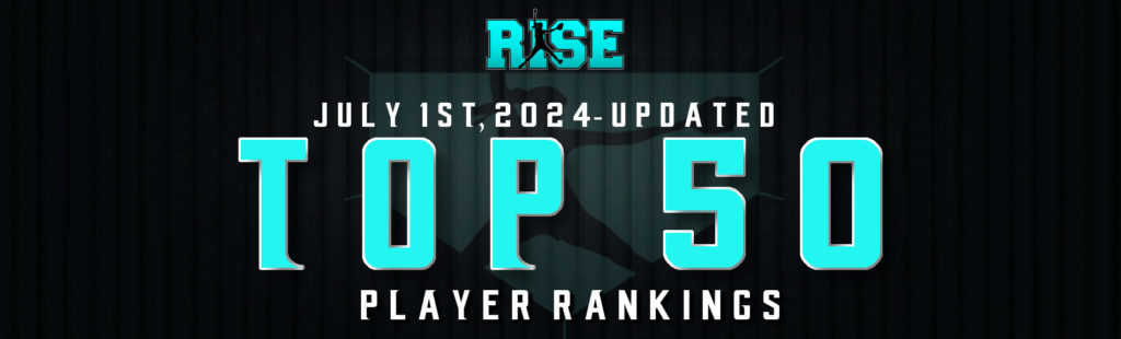 Top 5 player rankings for Rise game as of July 1, 2024 update.
